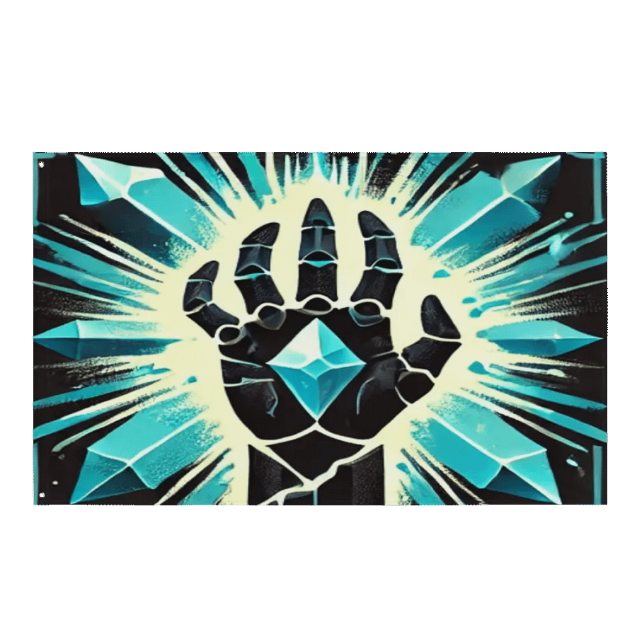 The Steel Vanguard - Flag product image (1)