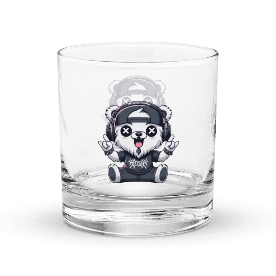 Psixkotic Bear Rocks Glass product image (3)