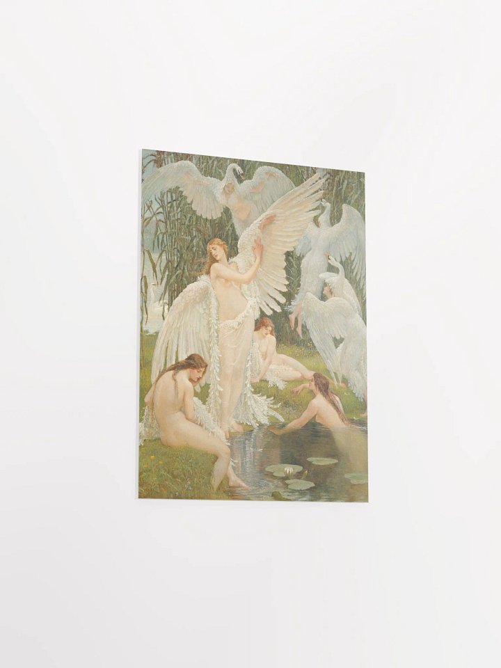 ''The Swan Maidens'' by Walter Crane Poster product image (2)