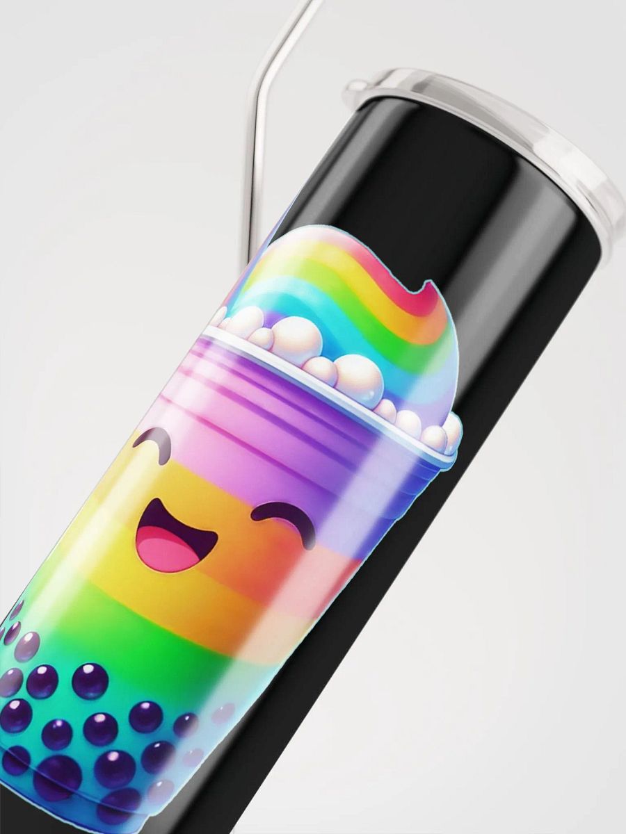 Rainbow Bubble Tea Happiness Stainless Steel Tumbler product image (10)