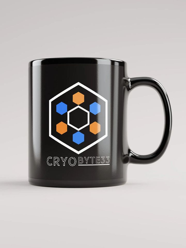 Glossy Black Mug product image (1)