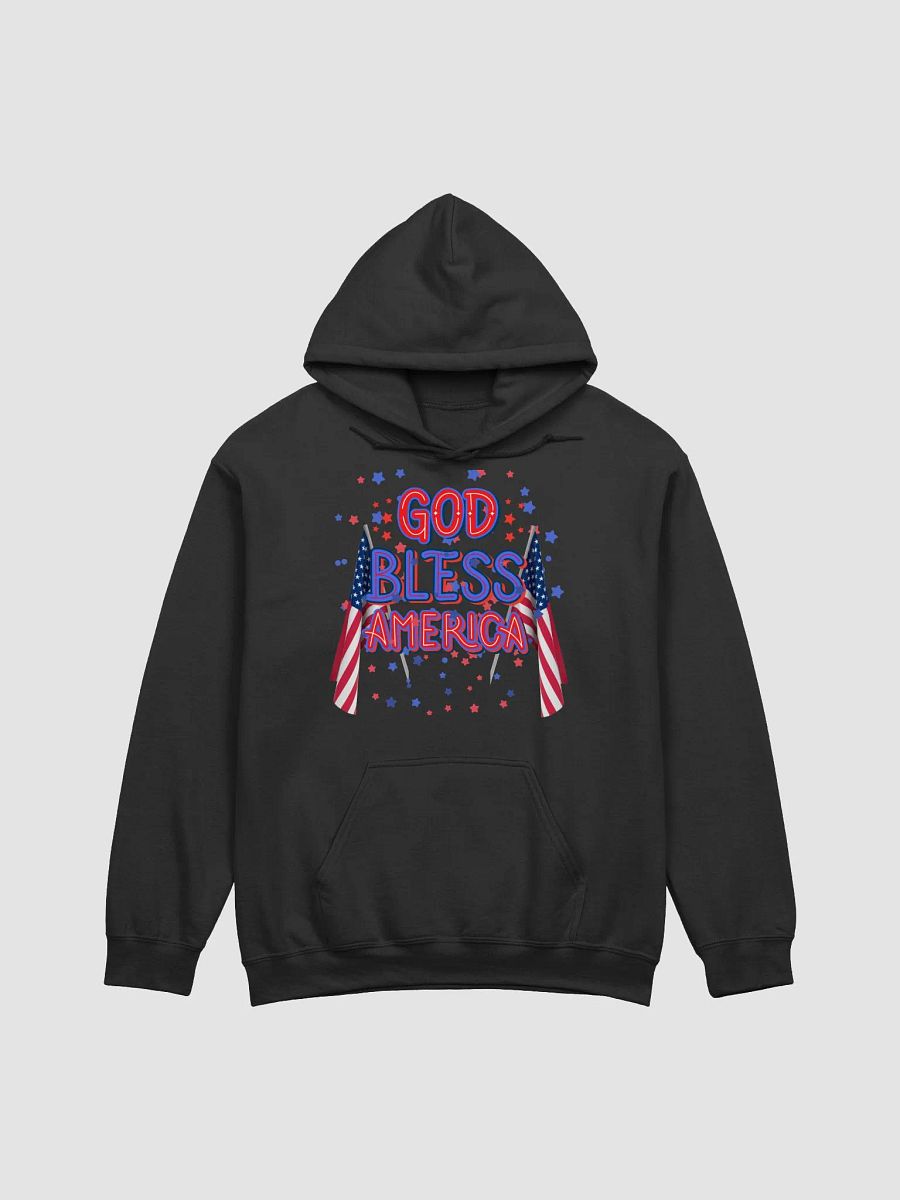 'GOD BLESS AMERICA Hoodie for mom dad sons daughters friends product image (1)