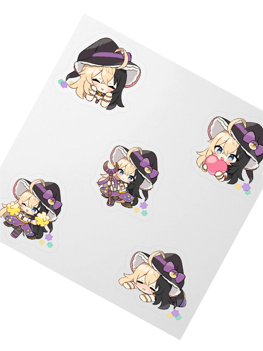 Spelly Chibi Sticker Set product image (2)