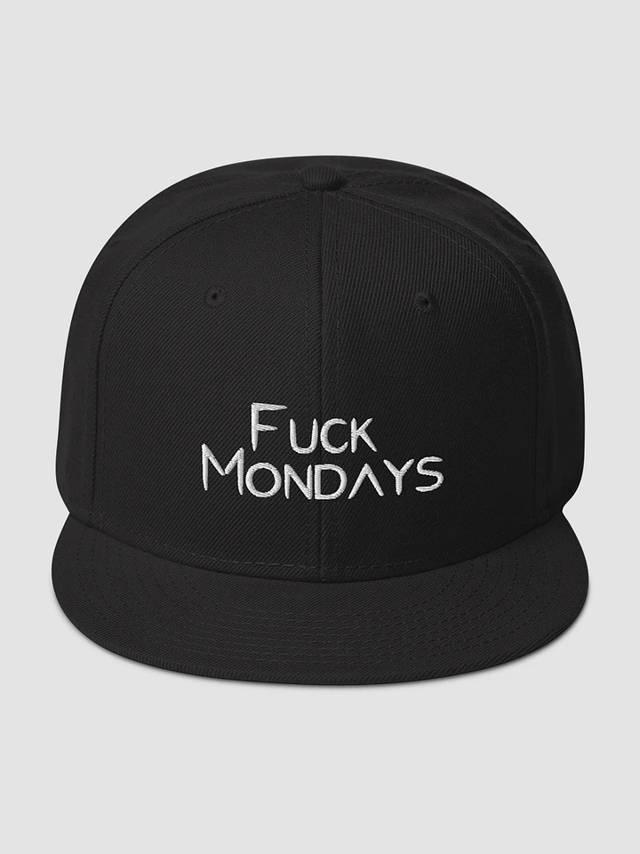 Fuck Mondays Snapback Hat - Otto Cap 125-978 product image (17)