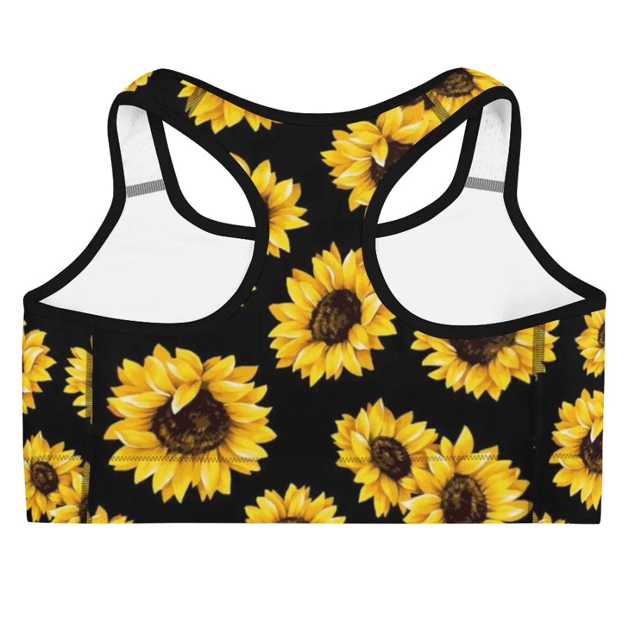 Sunflower Printed Sport's Bra product image (7)