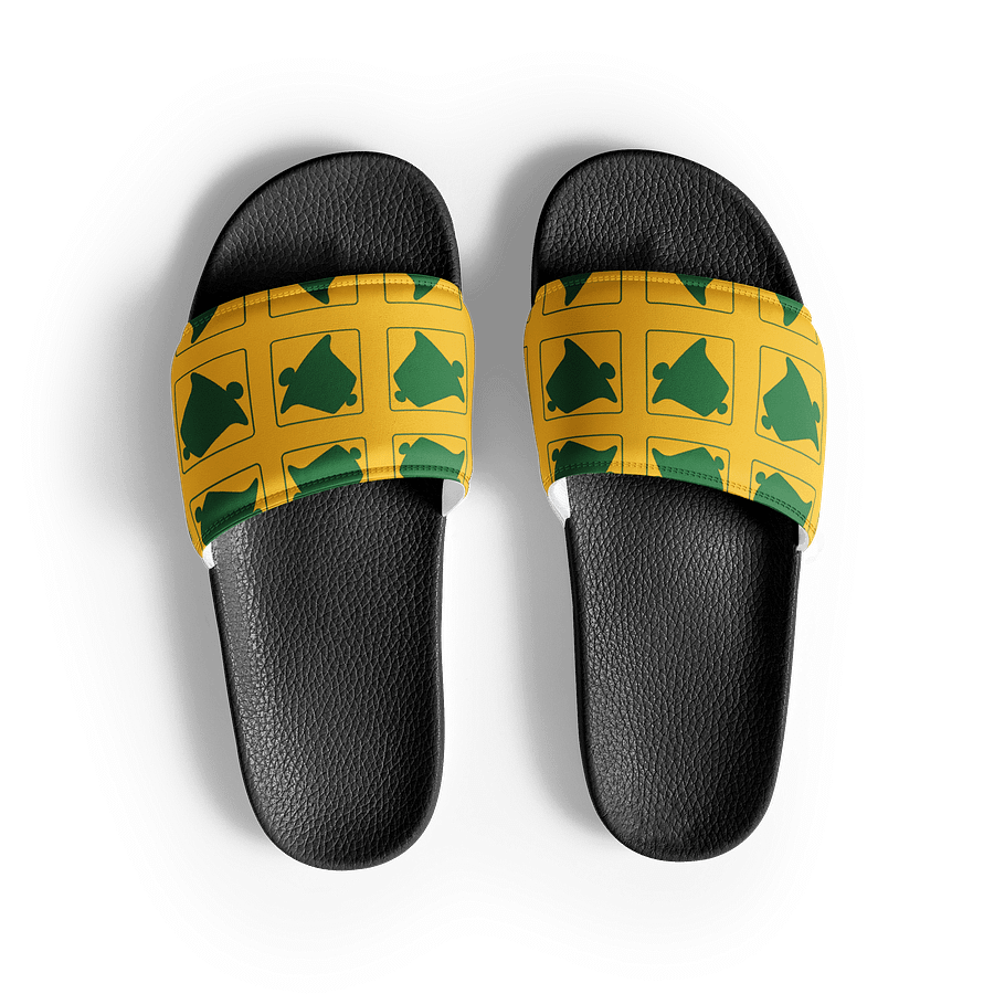 Geometric Green Men's Slides product image (2)