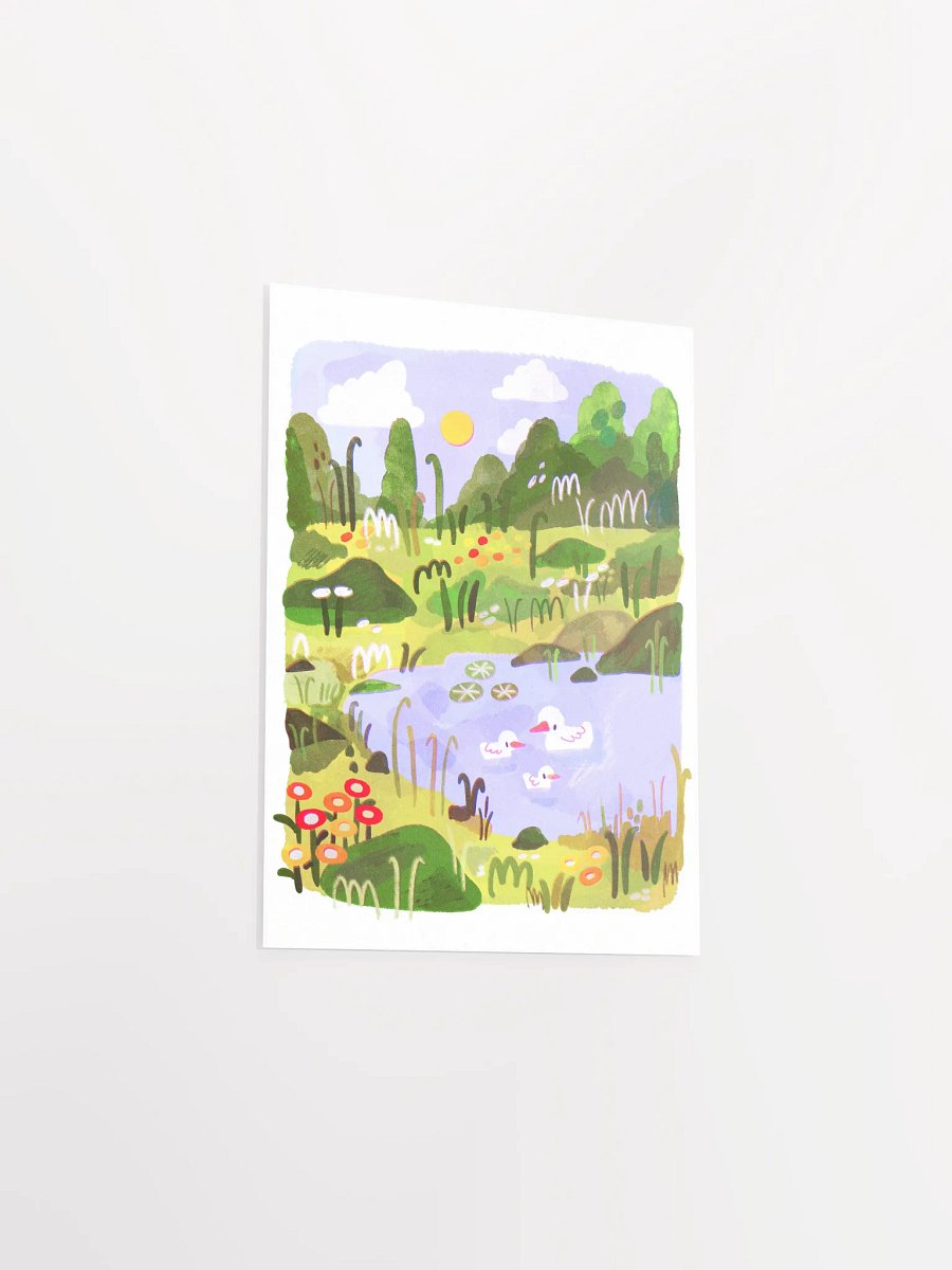 Ducky Landscape Print product image (4)