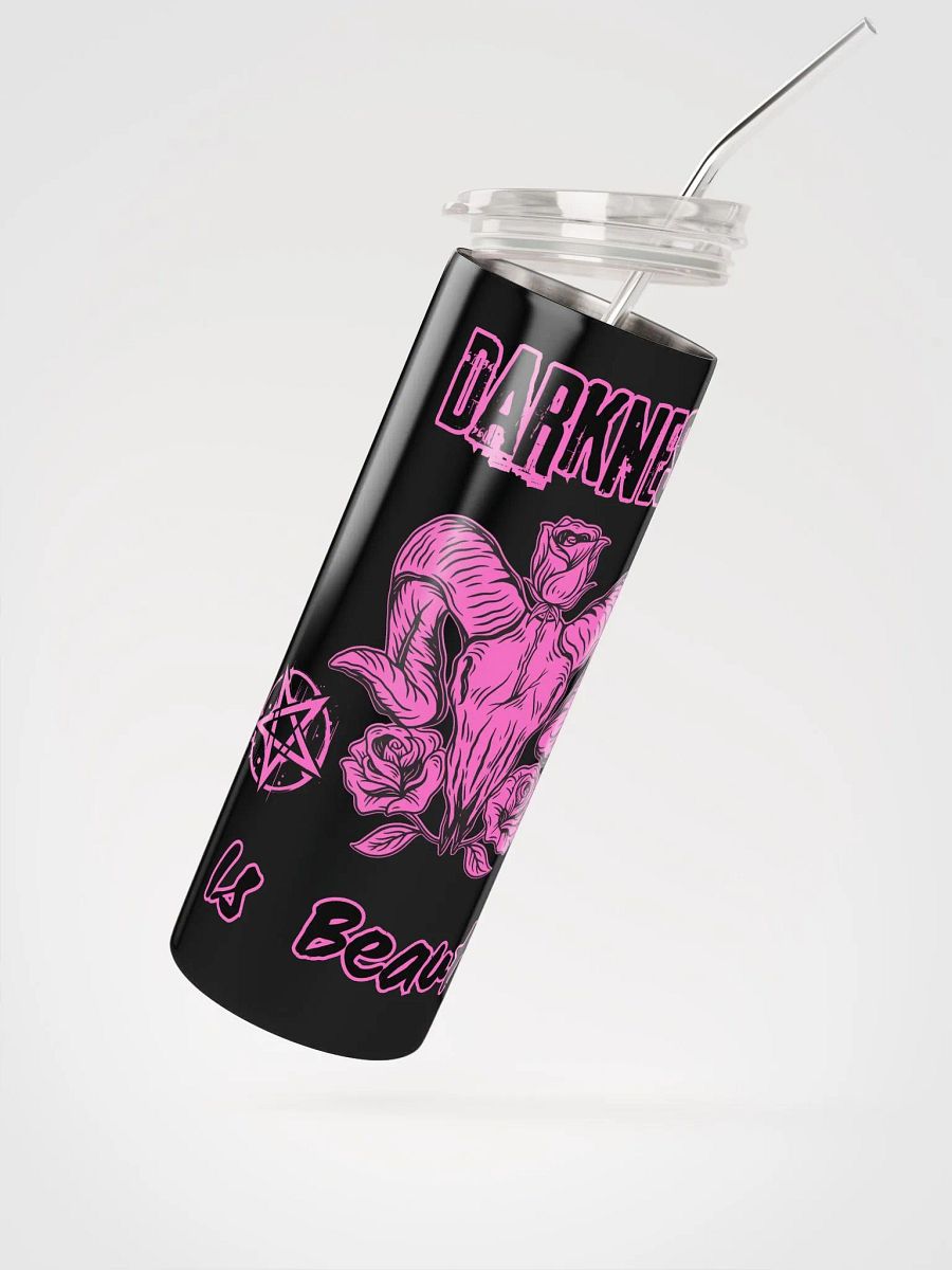 Darkness is Beautiful Tumbler with Straw product image (4)
