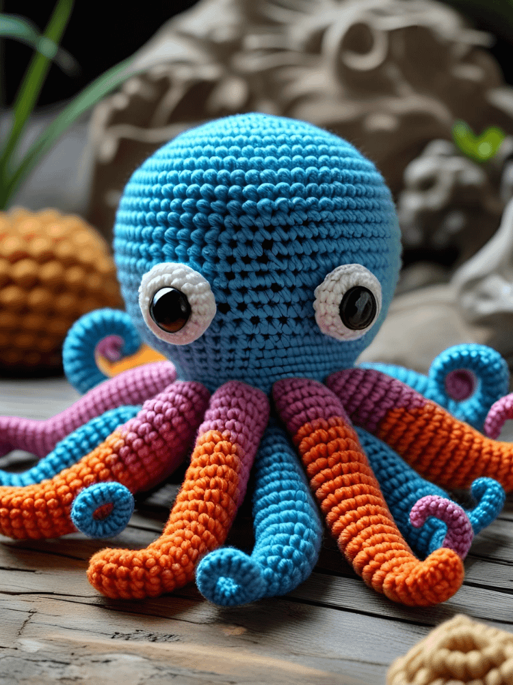 Mini Octopus Magic: Amigurumi Crochet Pattern PDF product image (3)