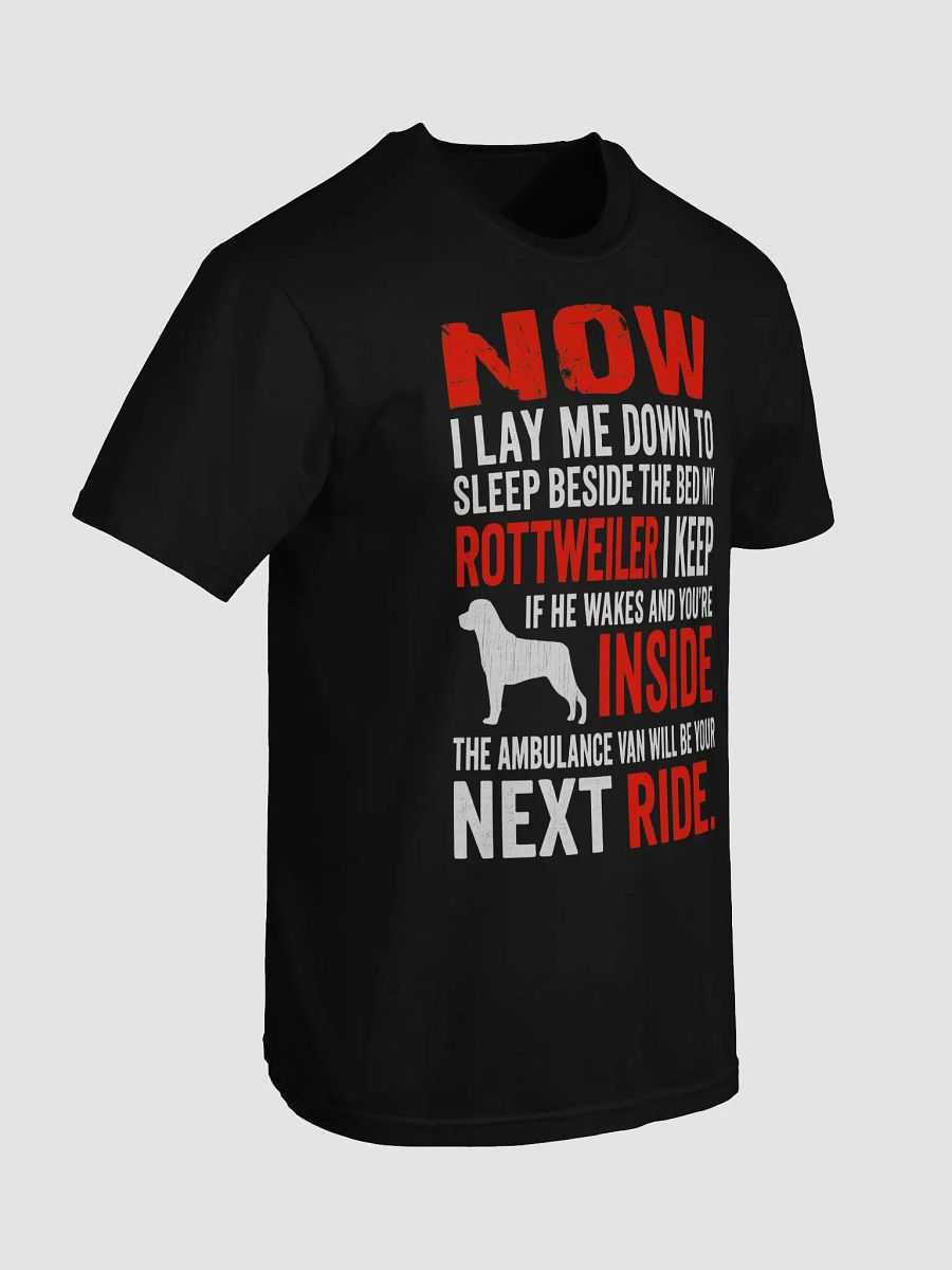 Now I Lay Me Down To Sleep, Beside The Bed My Rottweiler I Keep product image (32)