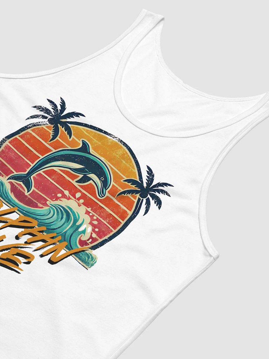 Sunset Dolphin Dive Tank Top product image (21)