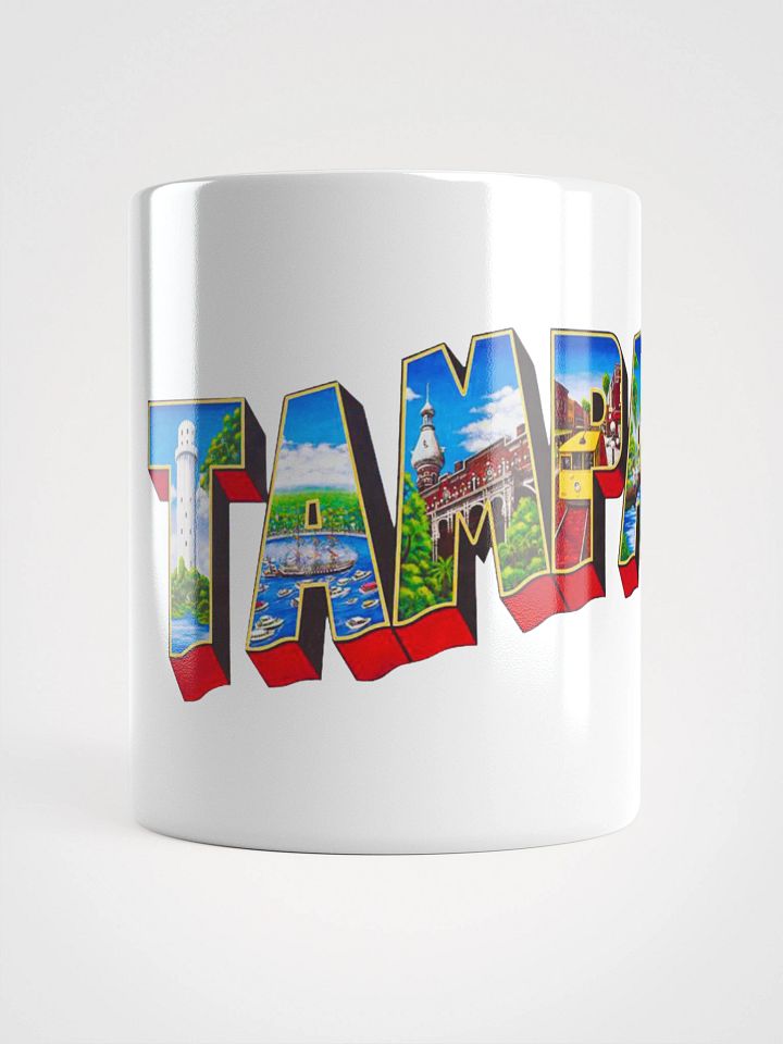 Tampa Wall Art Illustrated Mug product image (1)
