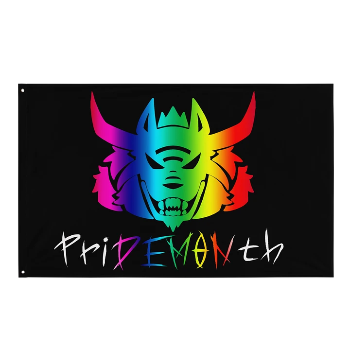 PriDEMONth Flag full rainbow product image (1)