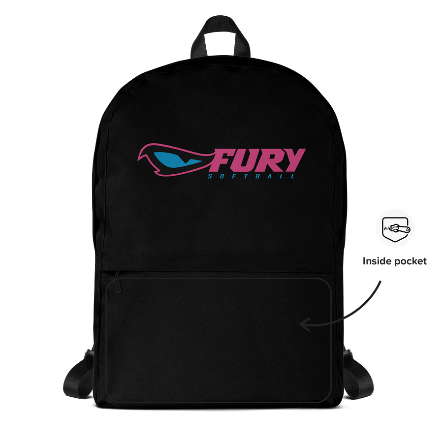 FURY Softball All-Over Print Backpack product image (5)