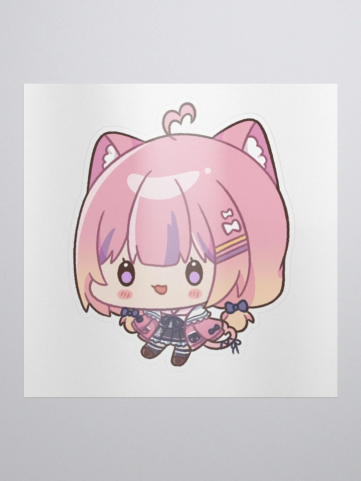 casual koffie chibi sticker product image (1)