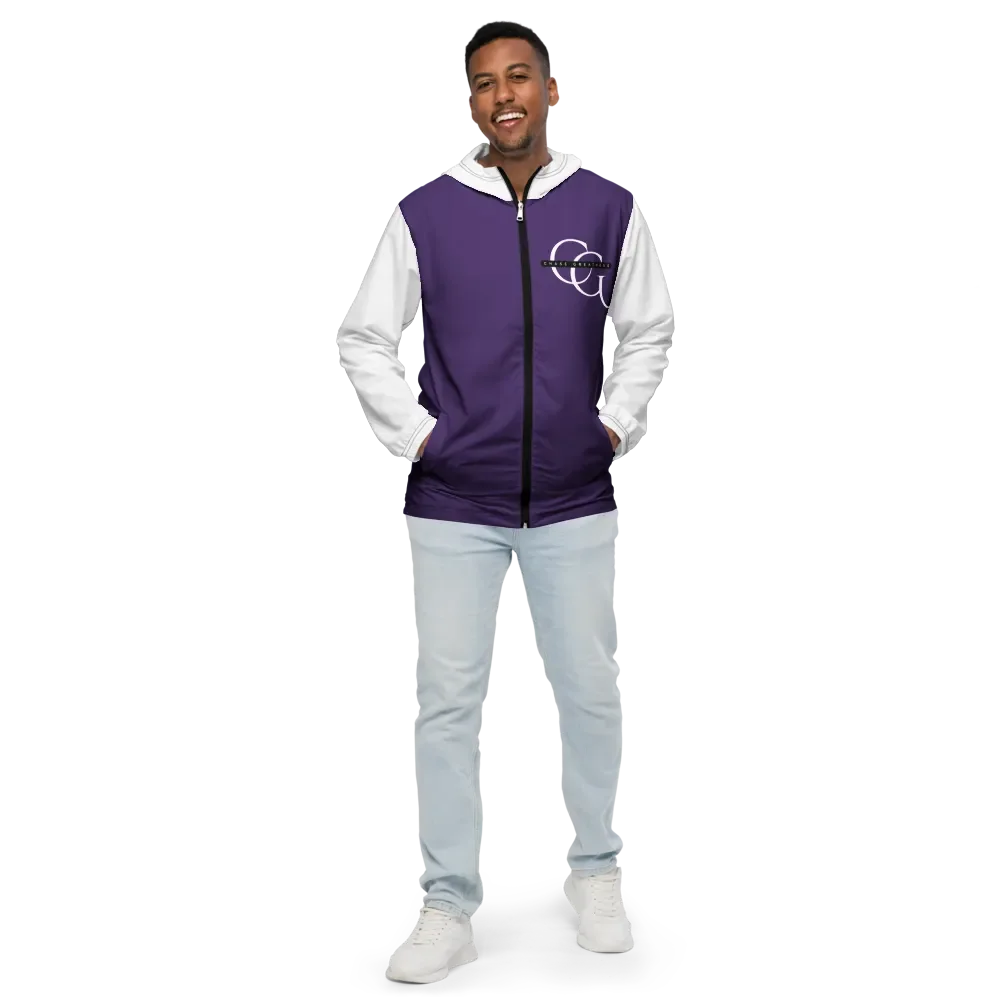 CG Purple Windbreaker White Sleeves product image (1)
