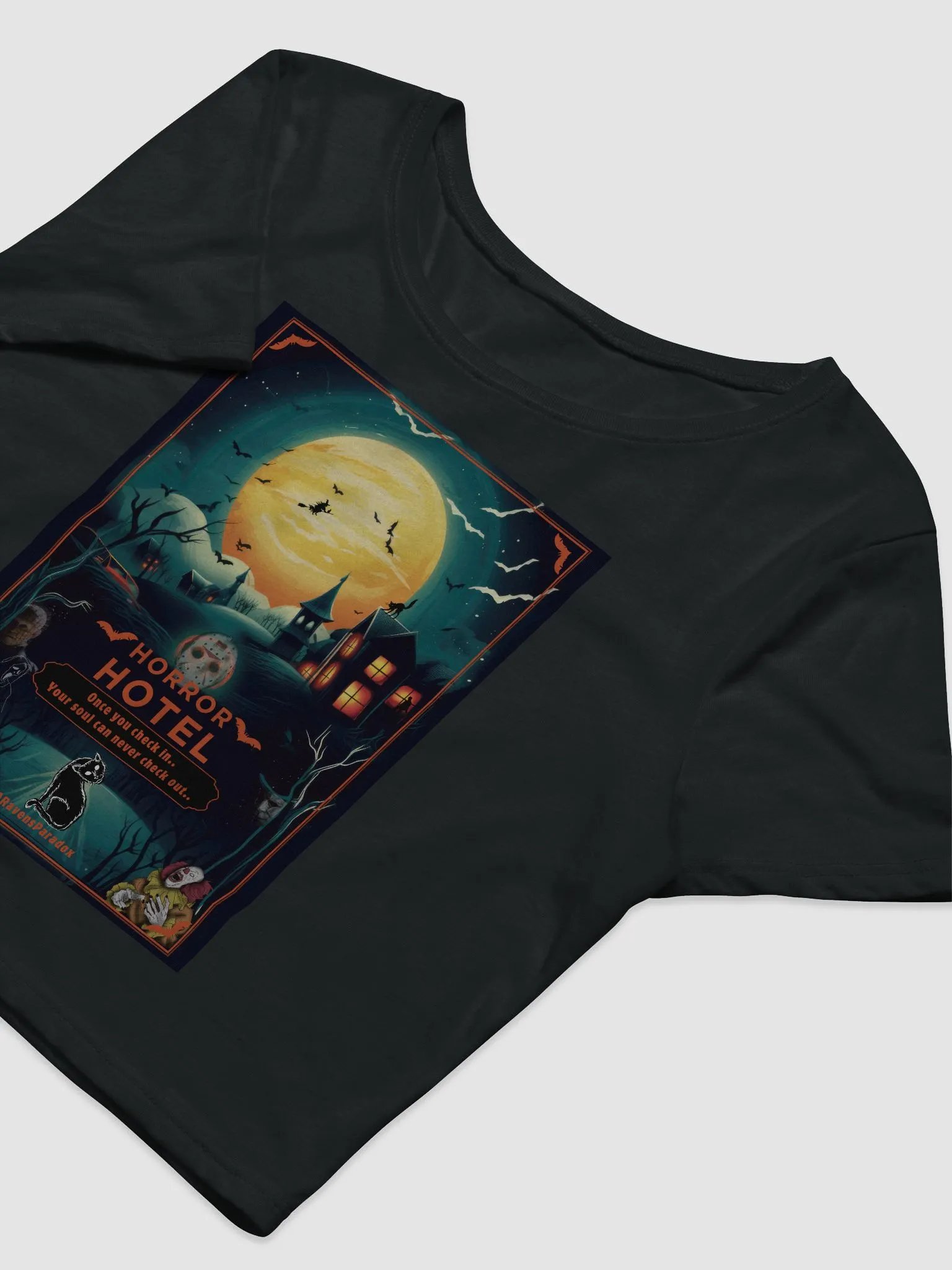 Hotel Advertisement Cropped Tee product image (5)