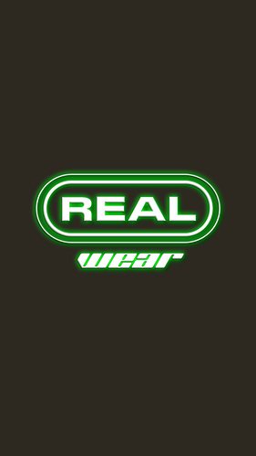 REAL WEAR. 
Designed by Samad Savage & @wlkrtv 
Available now.