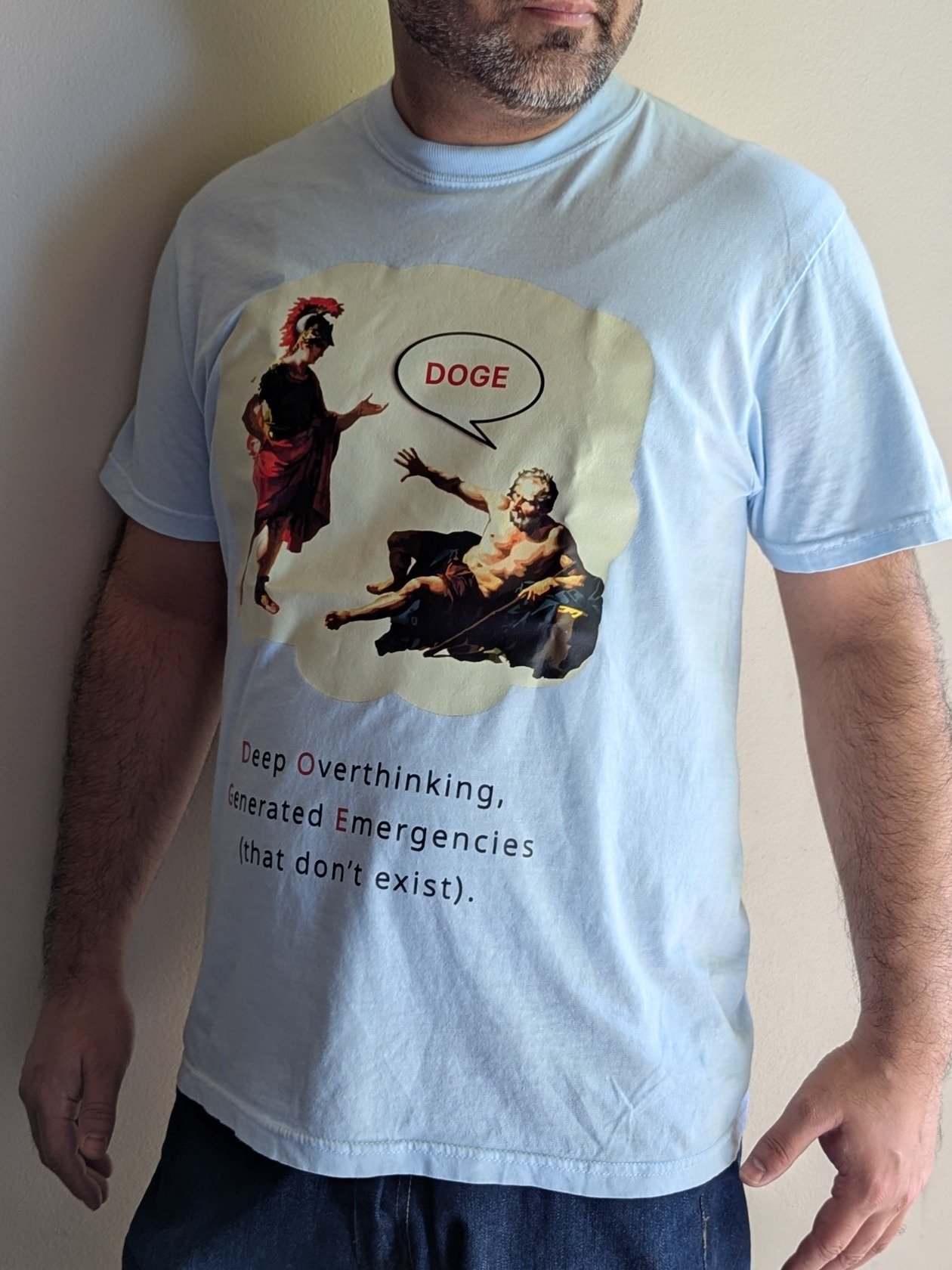 DOGE Diogenes Epic Stand off Tee product image (57)