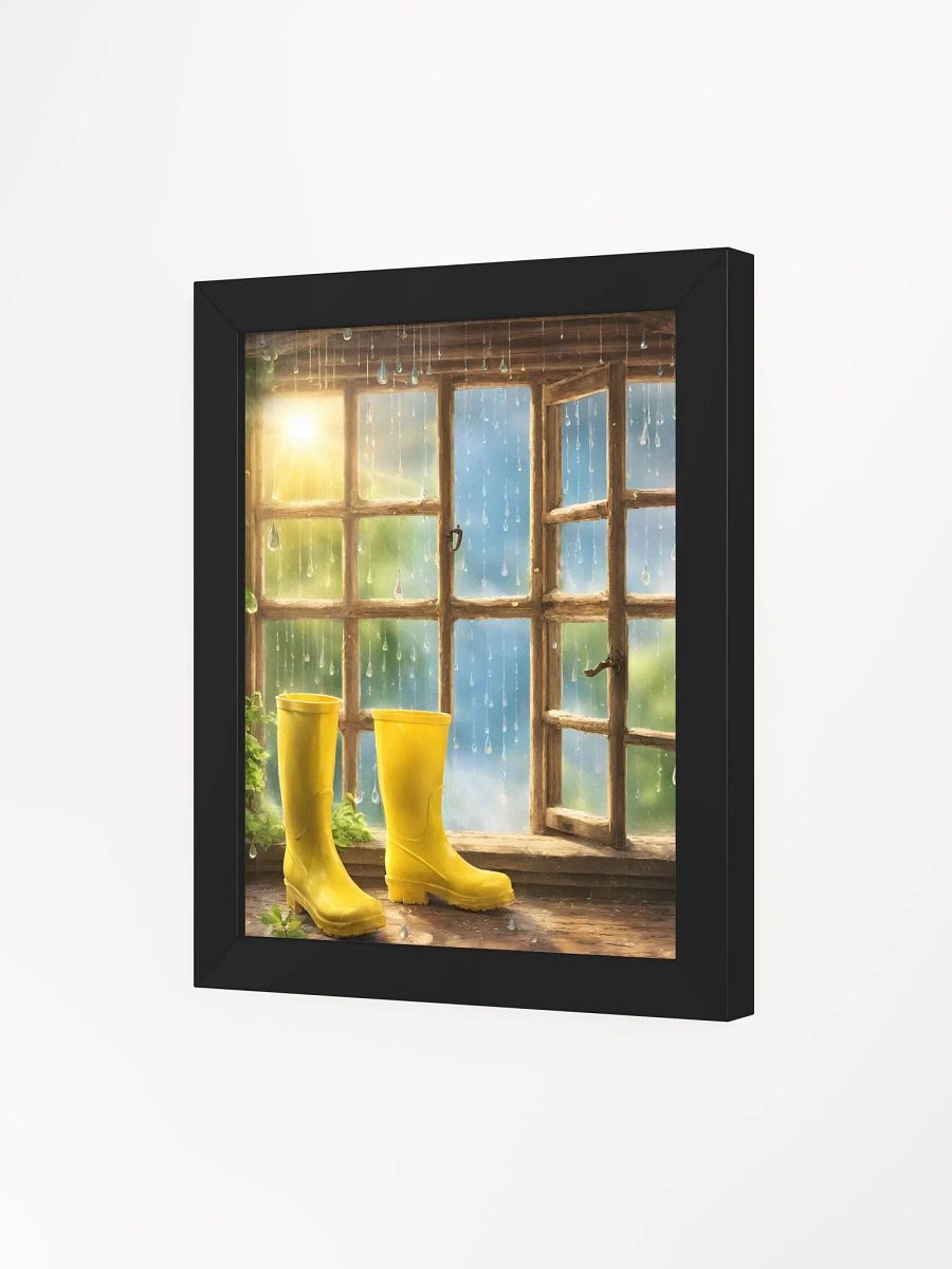 Sunshower and Rainboots Framed Poster product image (19)