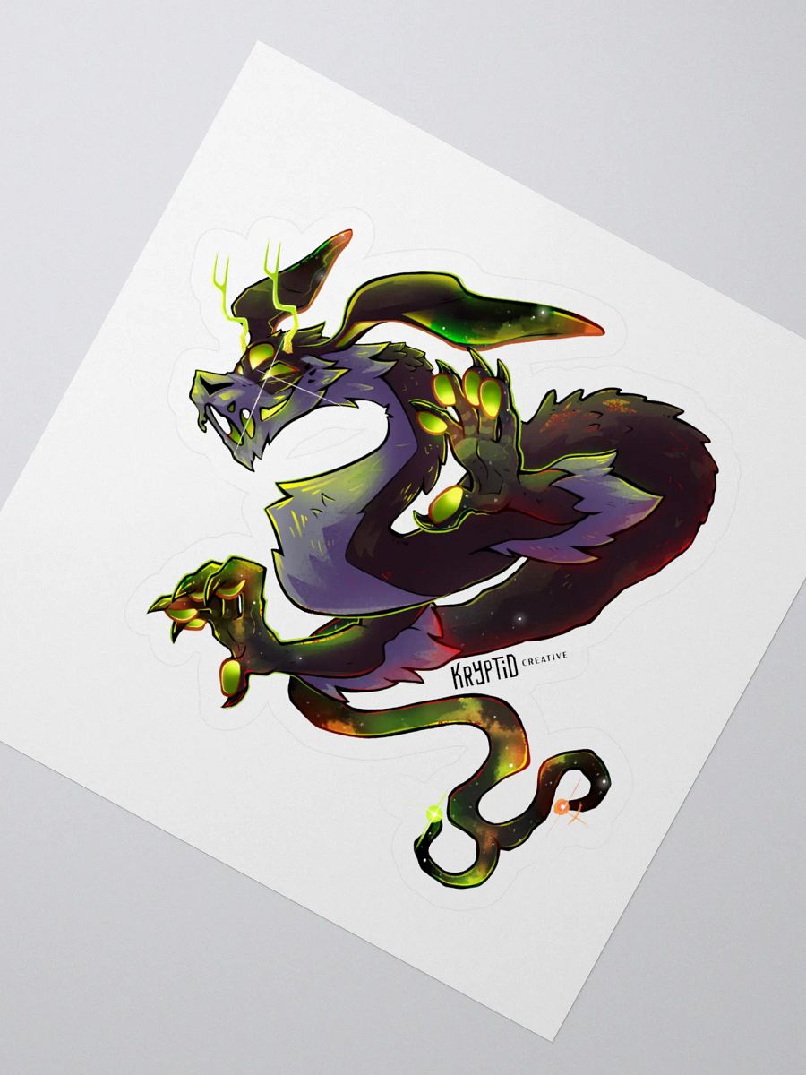 Space Jackalope Sticker product image (2)