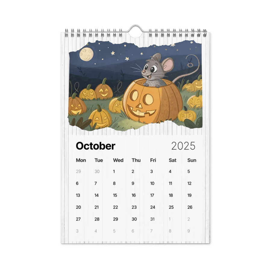 ADORABLE ANIMALS WALL CALENDAR 2025 product image (12)
