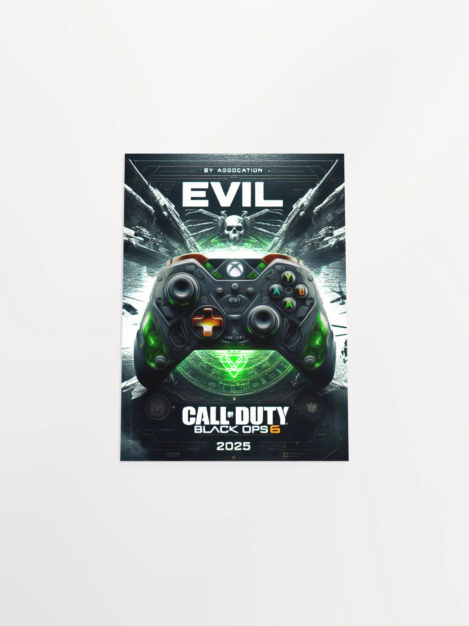 EVIL Gaming: BO6 Controller Poster product image (43)