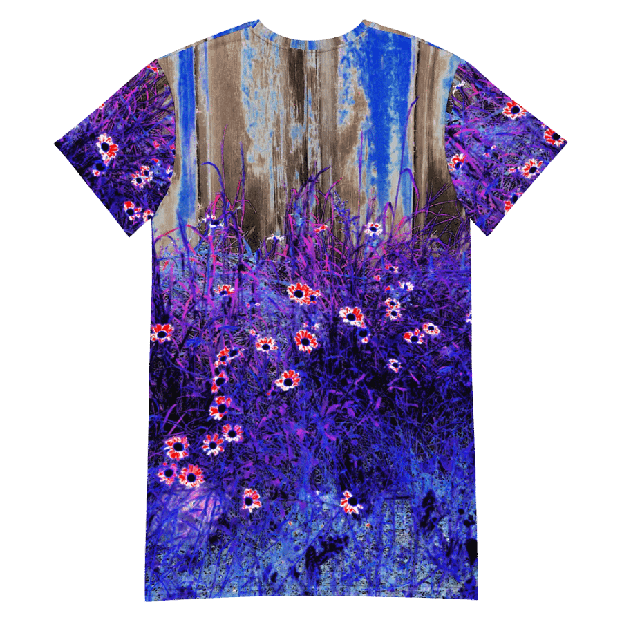 Vibrant Summer Daises Women's T Shirt Dress product image (7)