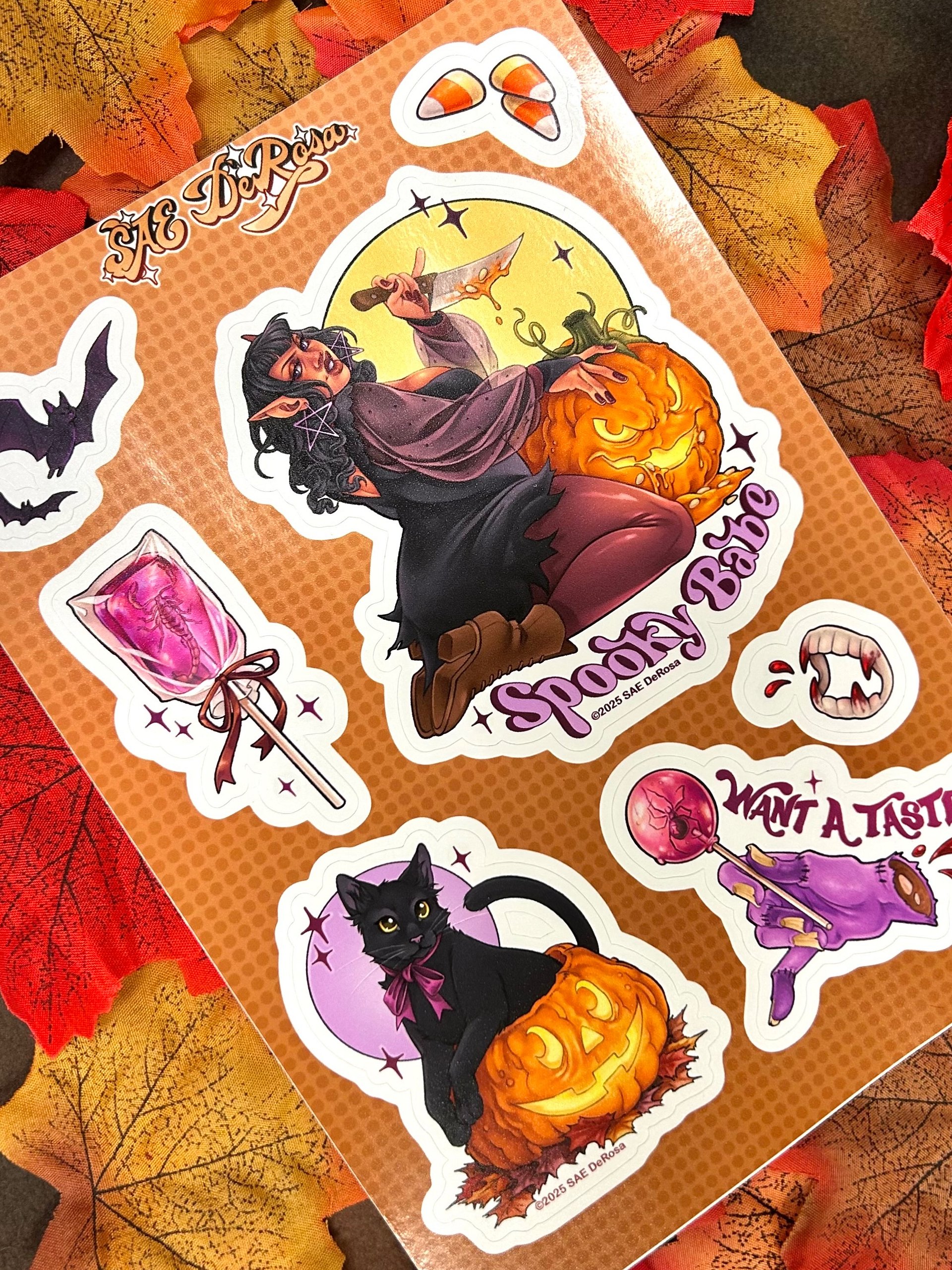 Halloween Spooky sticker set product image (6)