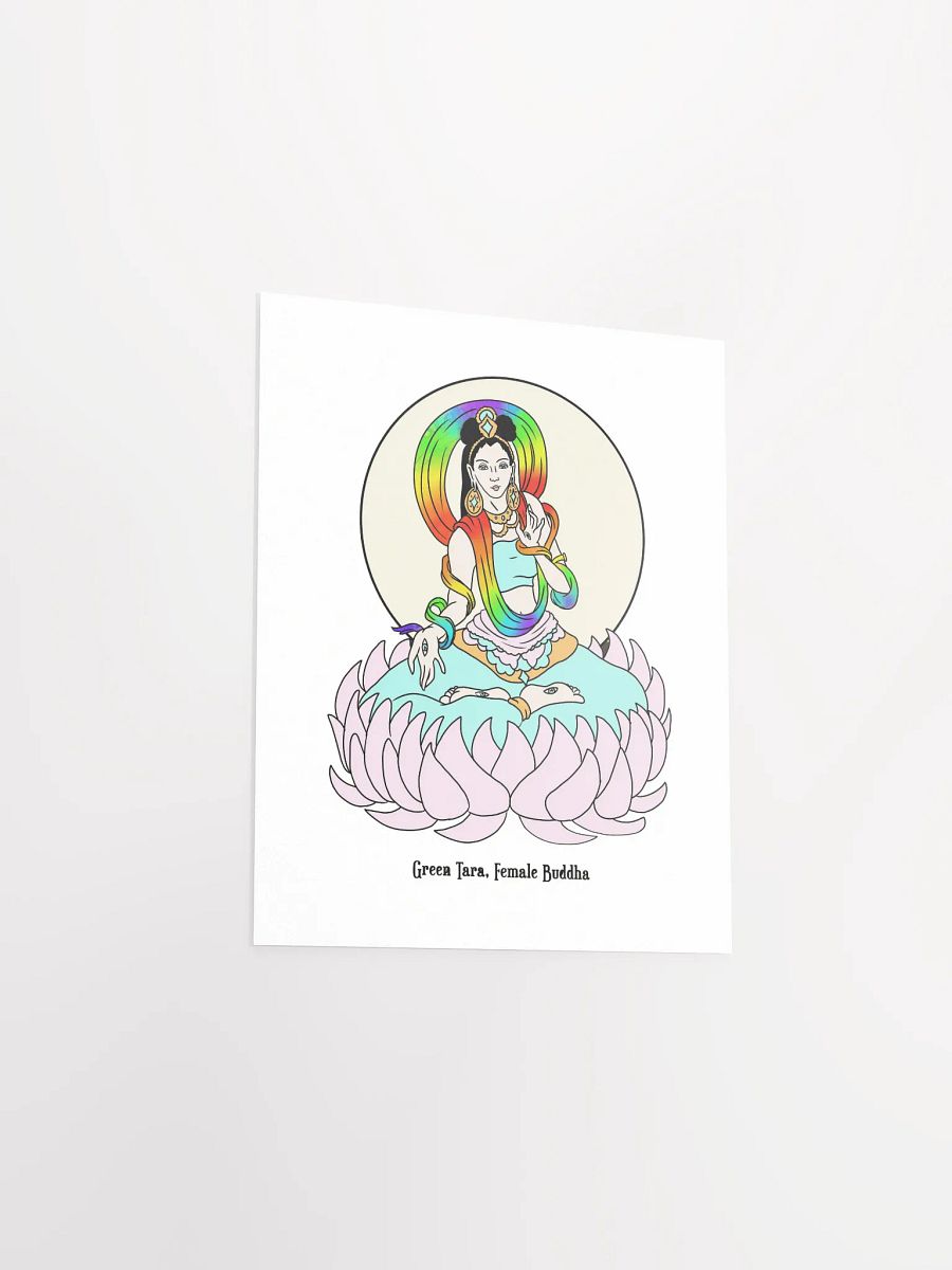 Green Tara 8x10 Print product image (3)