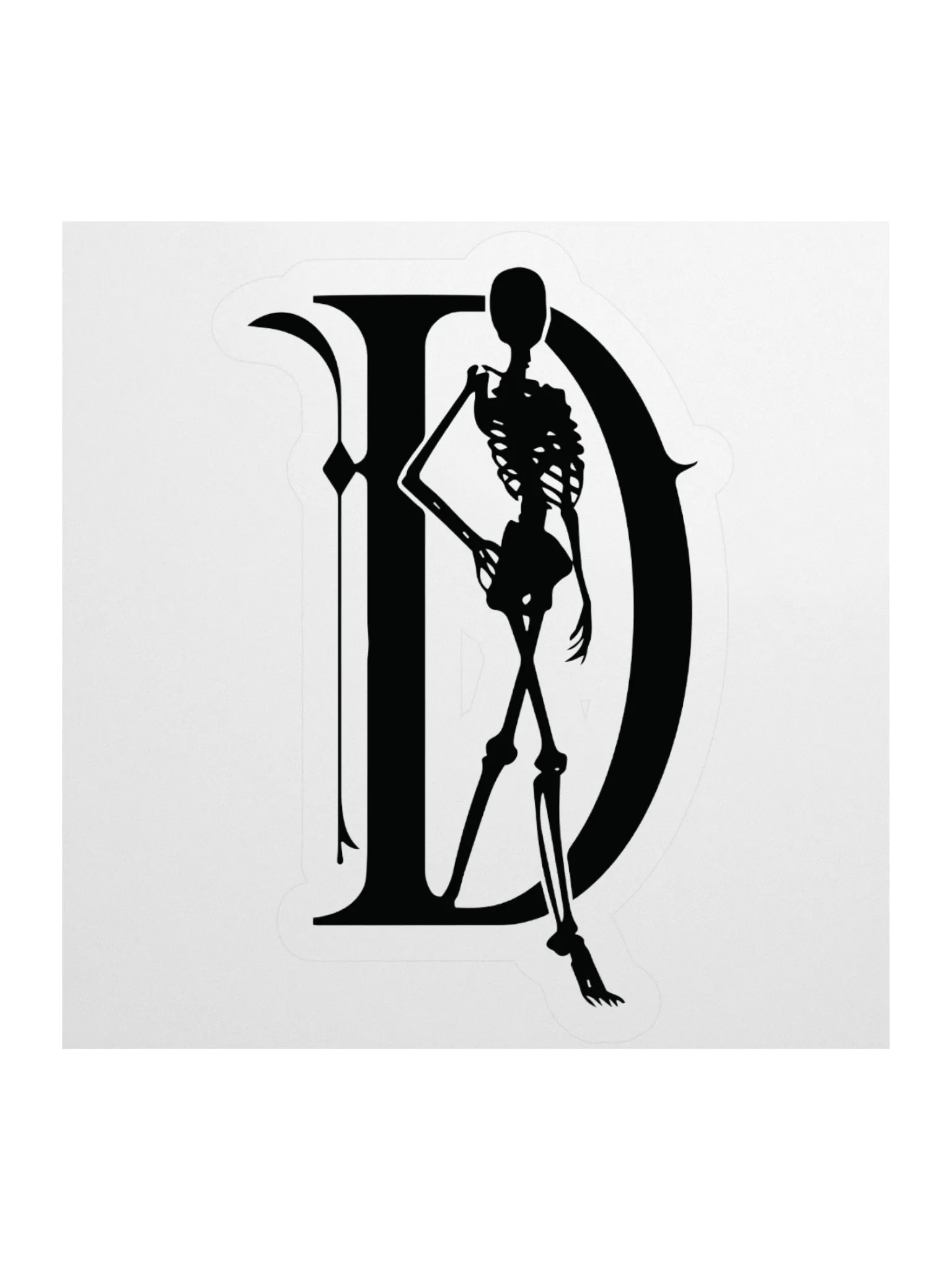 Deathstetics D Kiss Cut Stickers product image (3)