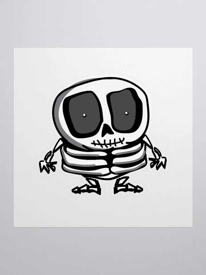 Big Bones Skeleton Sticker product image (1)