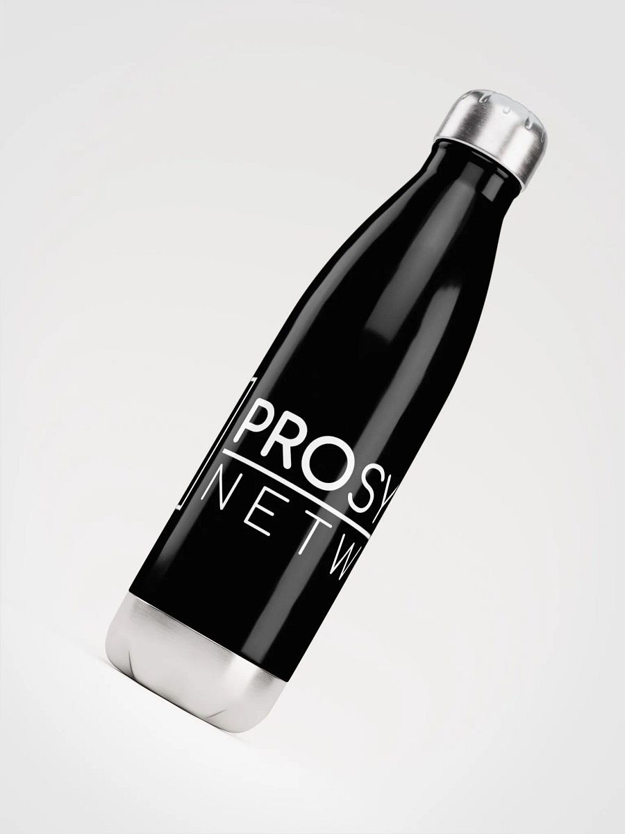 Pro Synth Network Stainless Steel Water Bottle - Black product image (4)