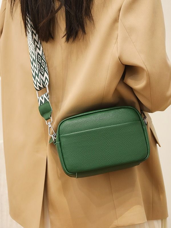 Chic Embroidered Crossbody Bag with Wide Shoulder Strap product image (3)