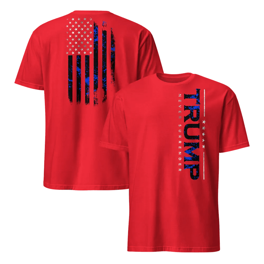 Trump Never Surrender: Crimson product image (6)