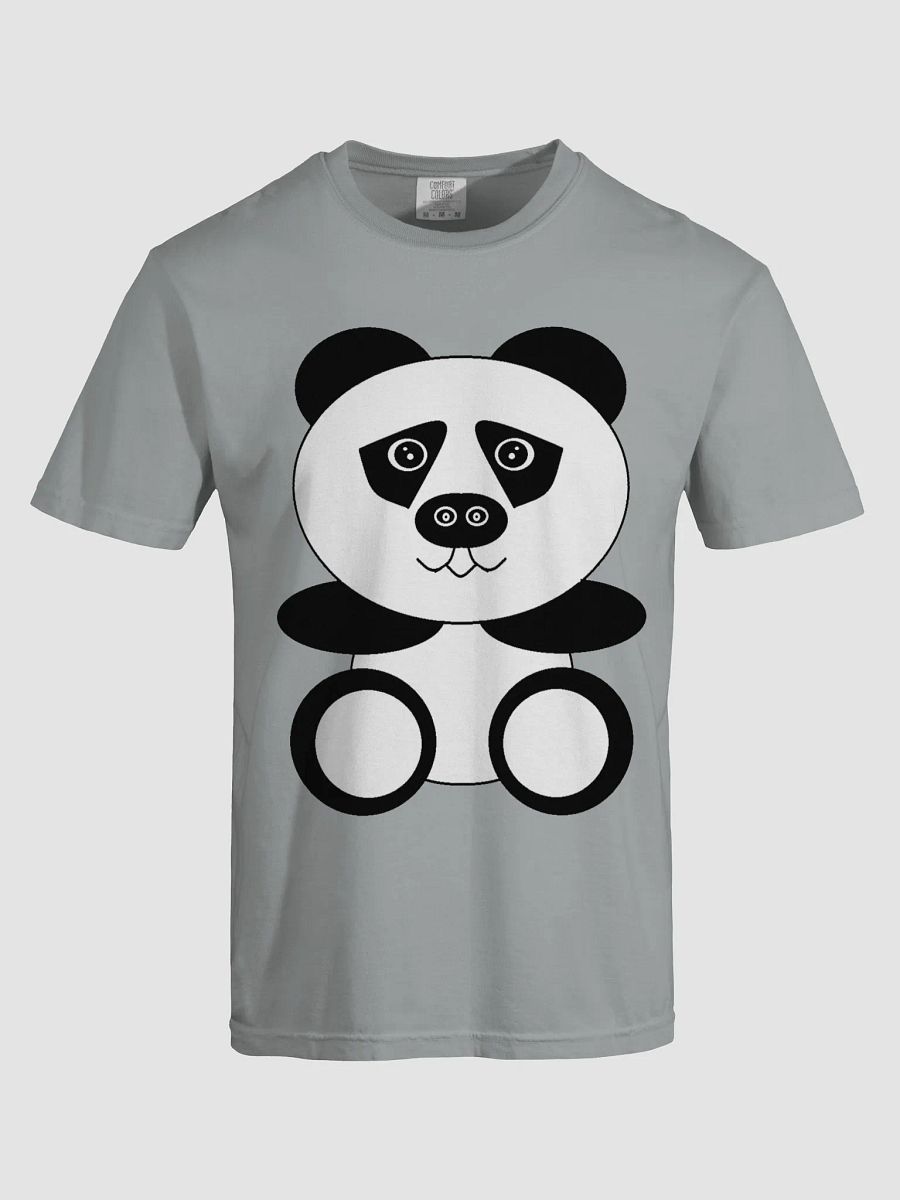 Panda Bliss Monochrome T-Shirt product image (58)