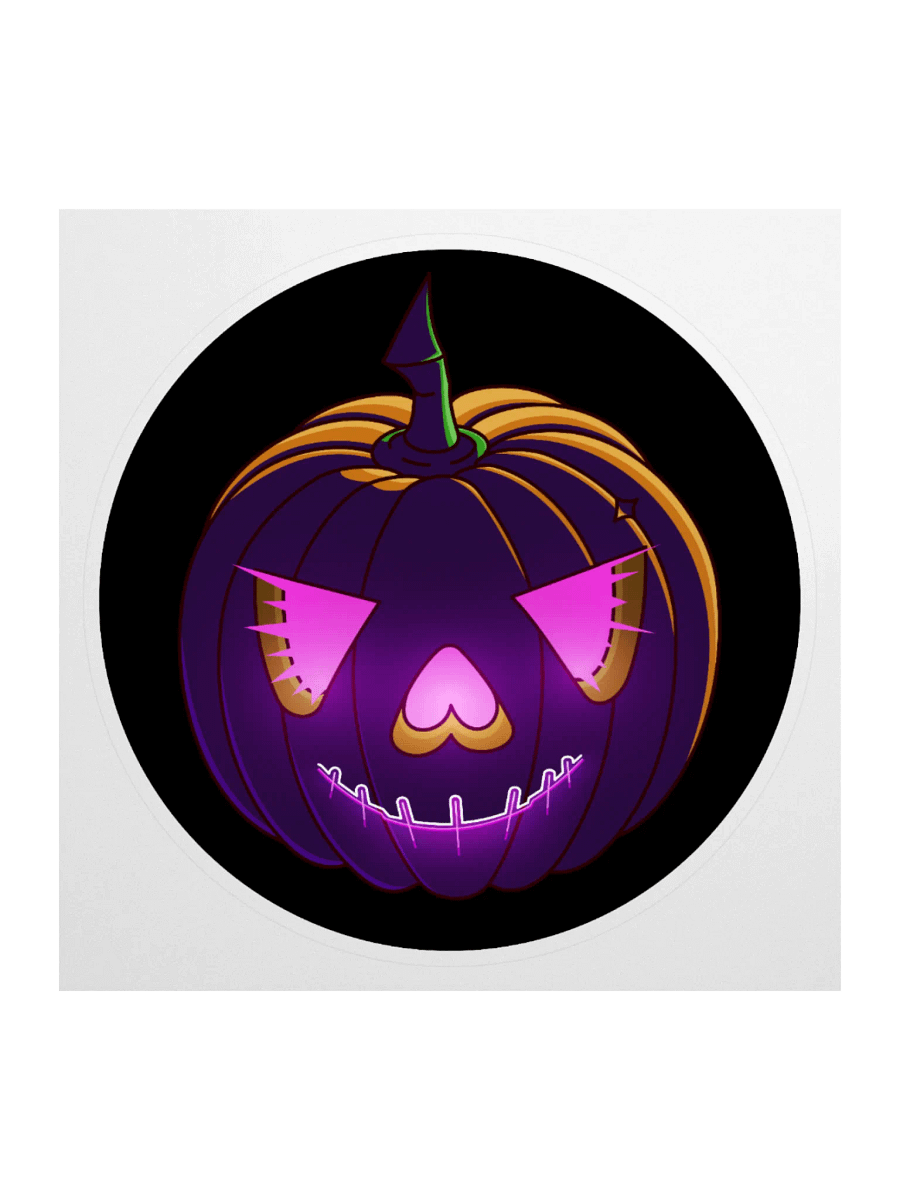 Punk pumpkin - Stickers product image (1)