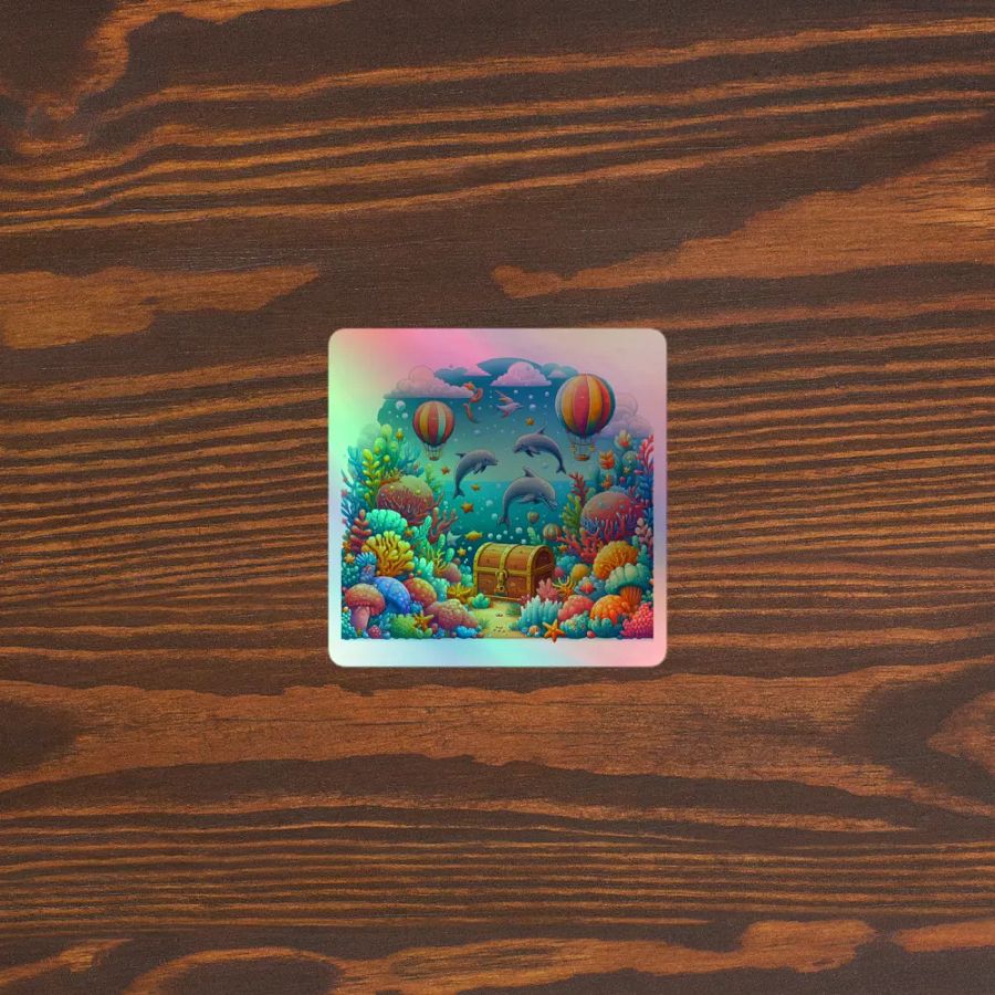 Enchanting Underwater Fantasy Sticker Sheet product image (3)