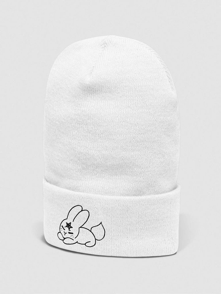 White Bunny Beanie product image (2)