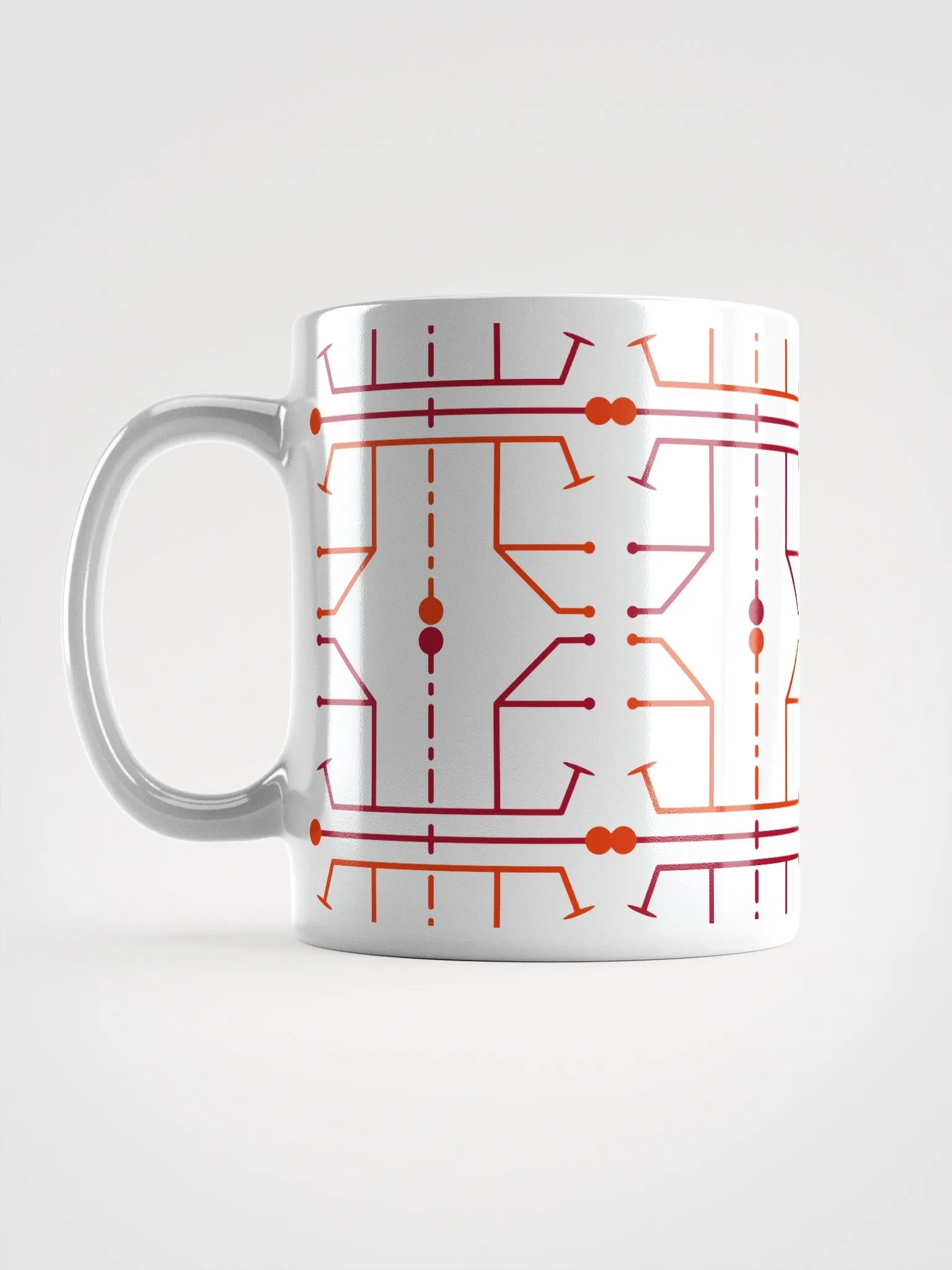 Hieroglyph Abstract Pattern Mug product image (3)