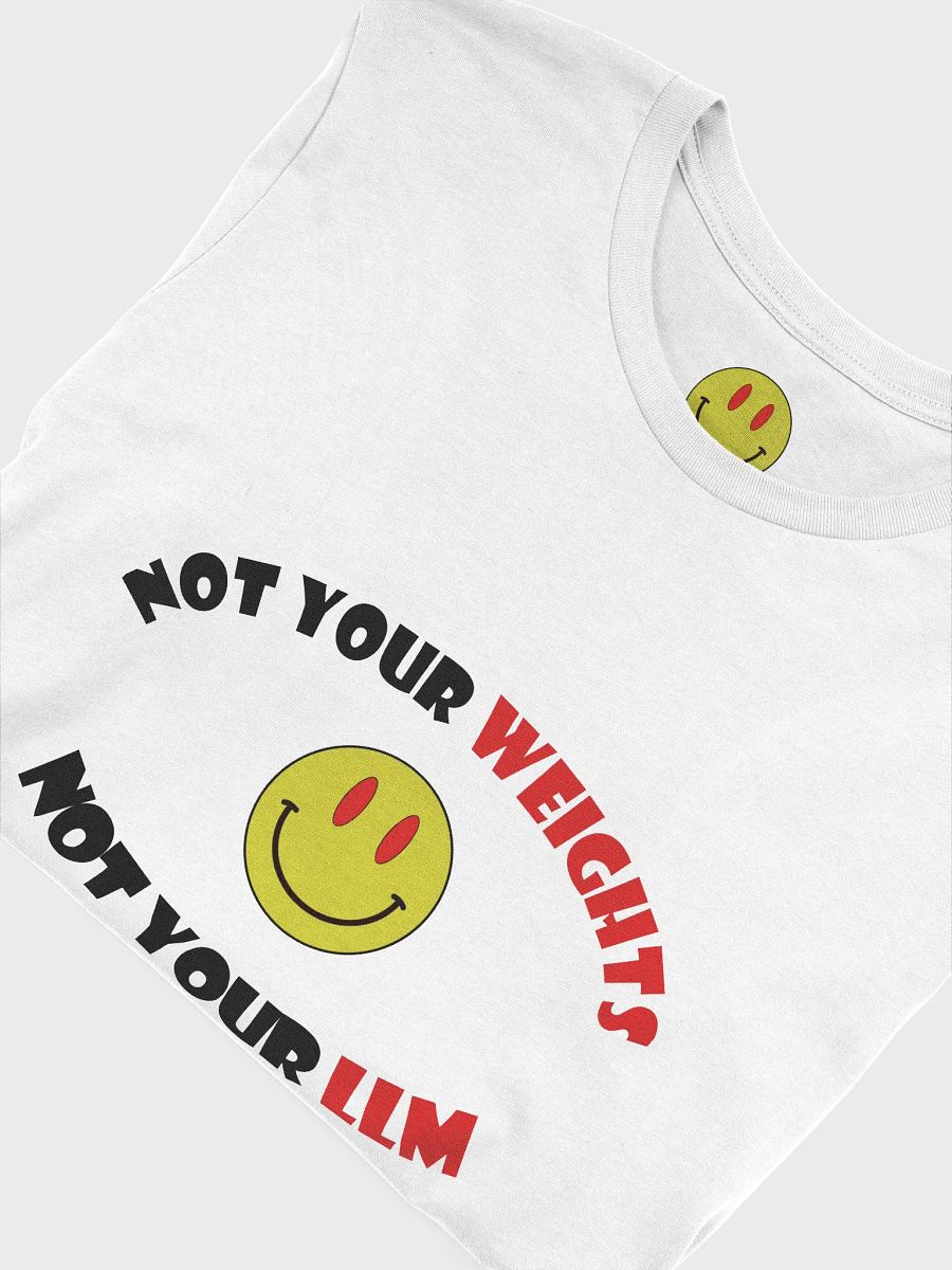 Shoggoth x Not Your Weights Not Your LLM tshirt product image (5)