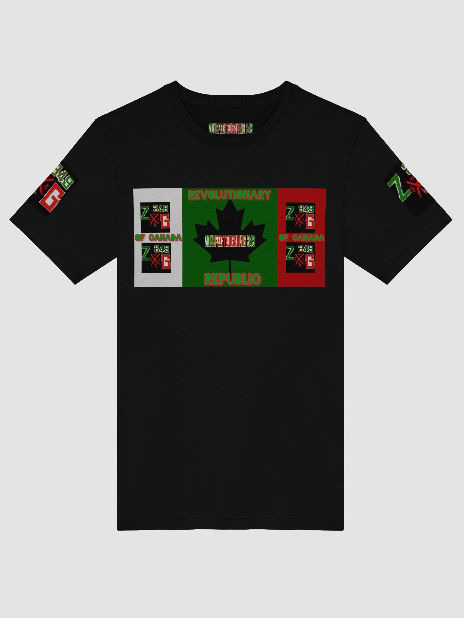Zombfected Revolutionary Republic of Canada T-Shirt product image (9)