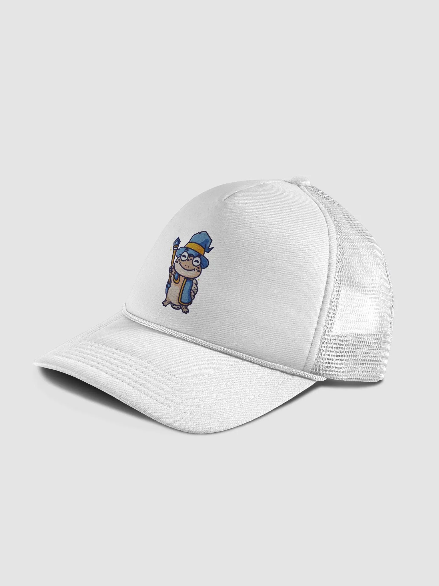 Wizardly Gecko Foam Trucker Hat product image (4)