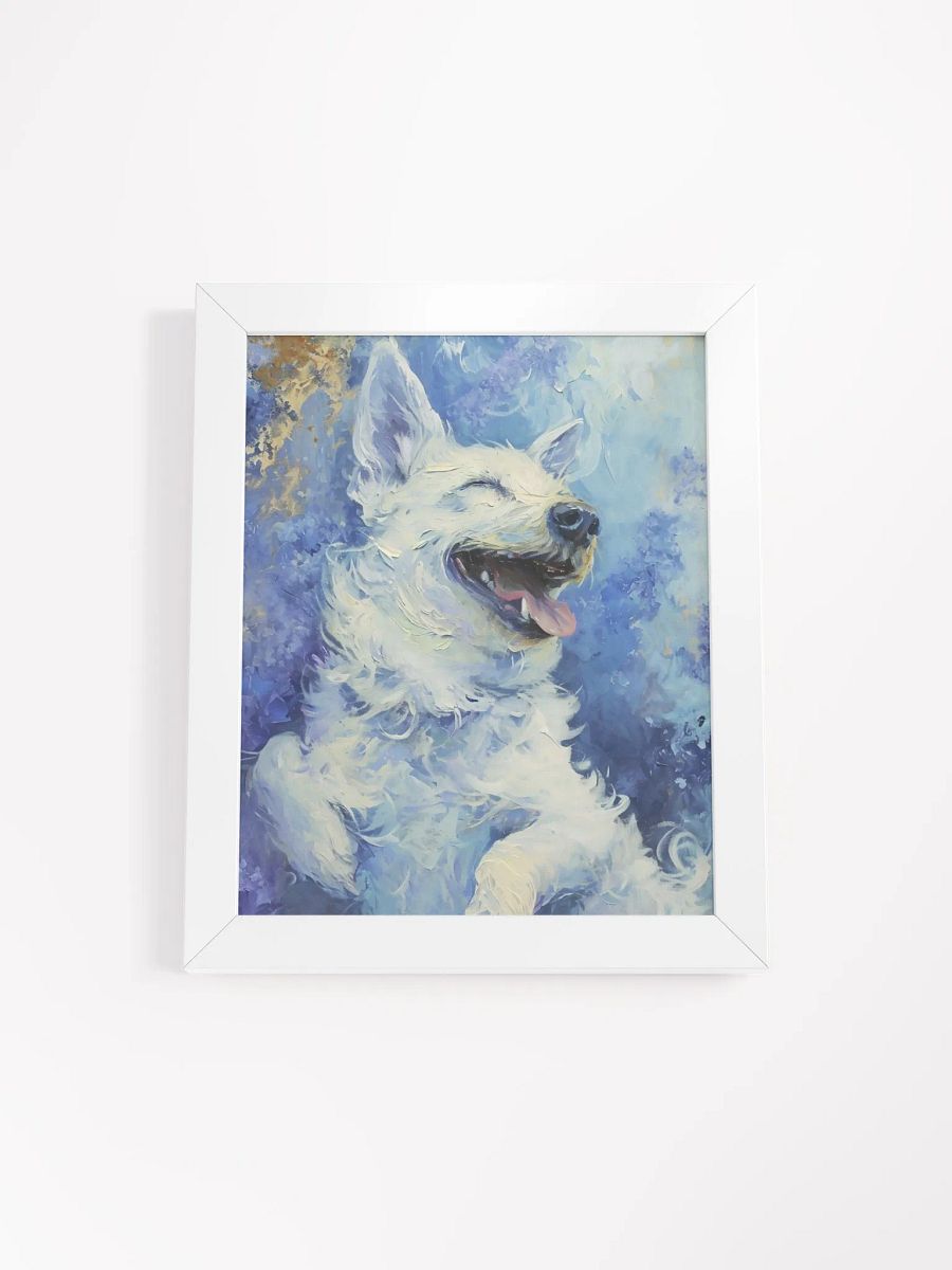 Blissful Canine Joy Framed Poster product image (1)