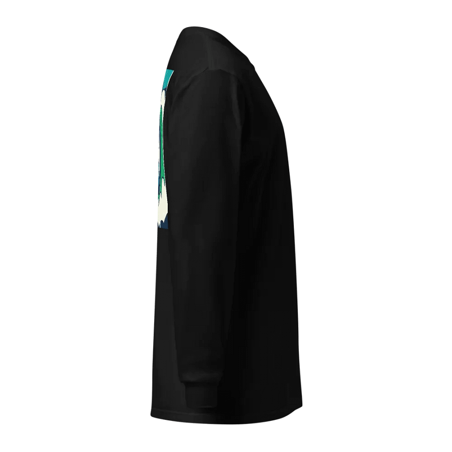 Sapphire Swirls Unisex Long Sleeve Tee product image (4)