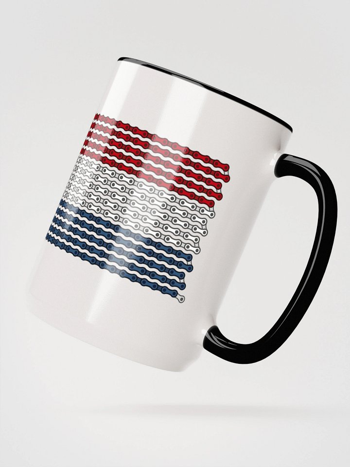 Netherlands Bike Chain Flag Coffee Mug product image (2)