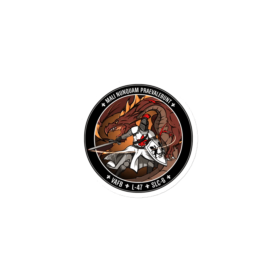 "Nasa" (Topaz) Die-Cut Magnets product image (2)