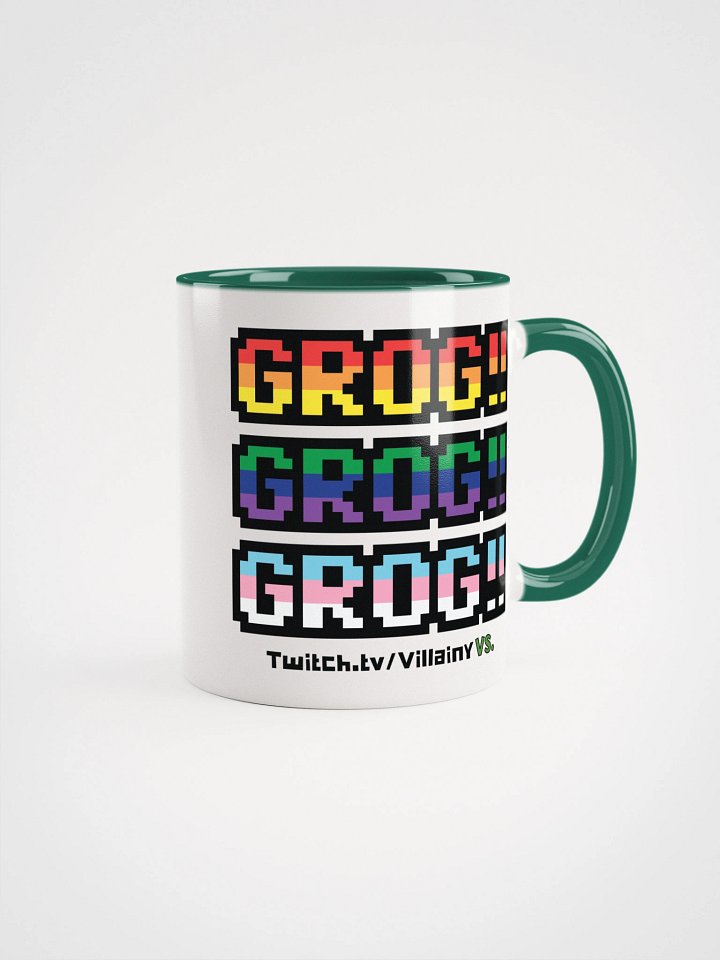 Villainy VS Grog Grog Grog!! Mug (Pride Colours) product image (3)