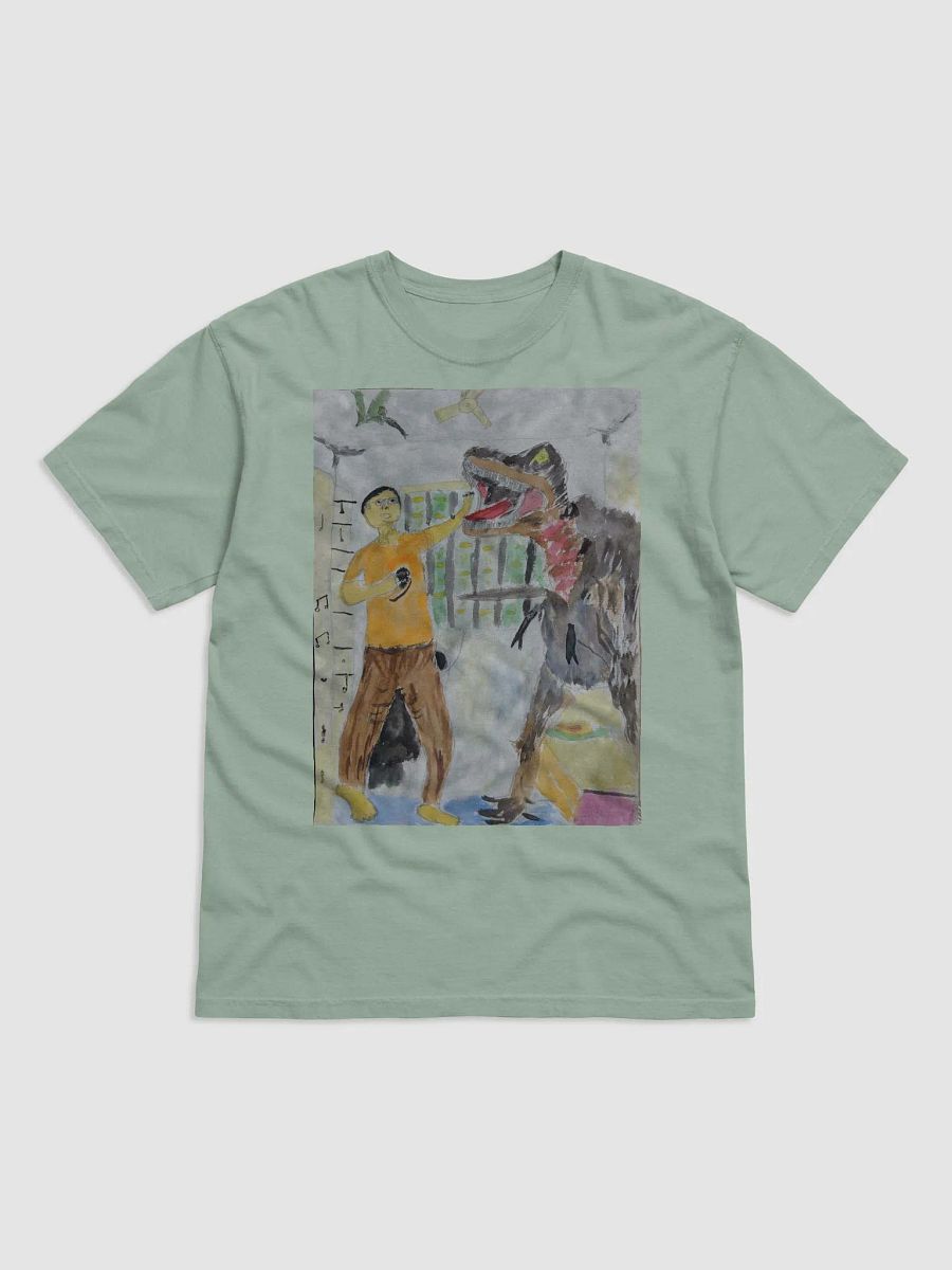 Comfort Colors Garment-Dyed Heavyweight T-Shirt： Me Vs t.rex product image (1)