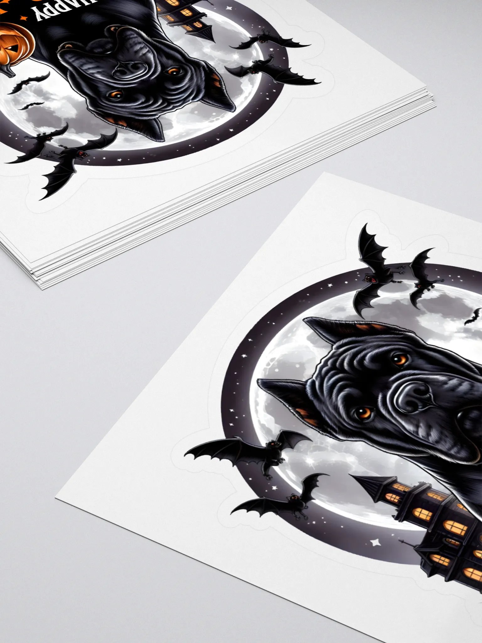 Cane Corso Happy Halloween Sticker: The Perfect Festive Touch product image (4)